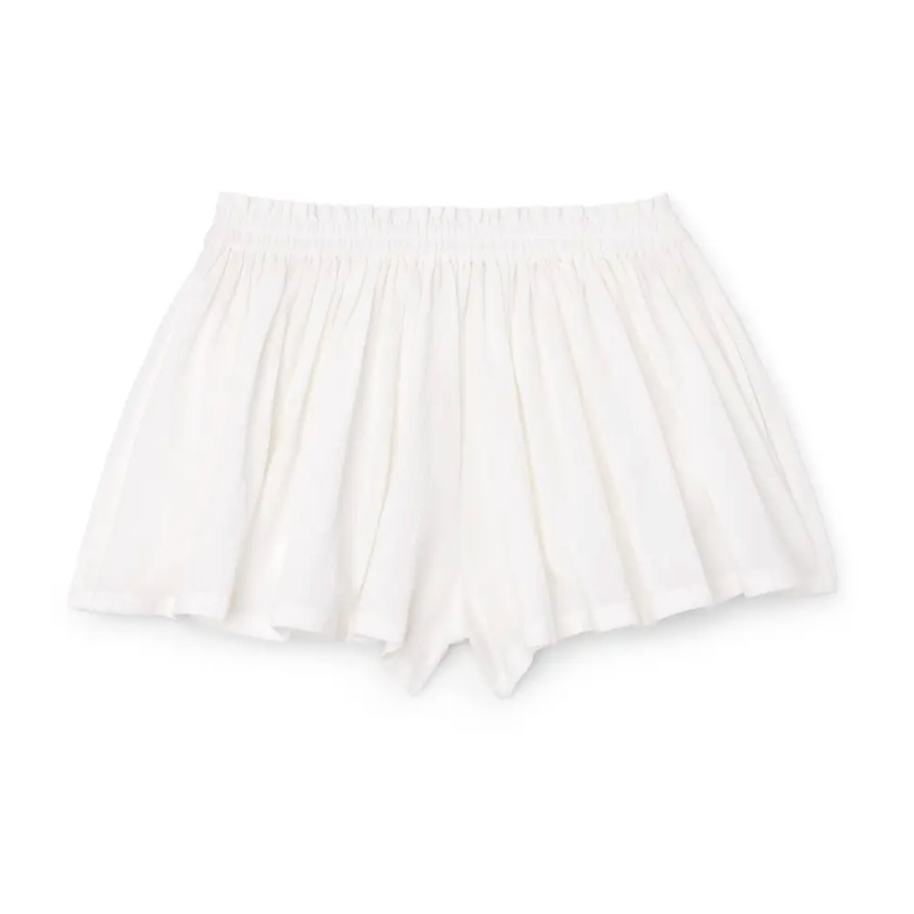 Suzie Kondi Pezo Play Shorts Natural Cotton Gauze Pull On Swim Beach XL NWT - Picture 5 of 5